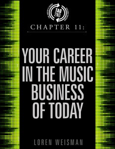 chapter 11, your career, artists guide, loren weisman, paperback, audio book, ebook, music industry
