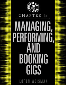 chapter 4, artists guide, managing performing book, loren weisman, audio book