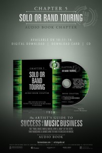 Solo or band touring is chapter 5 from the artists guide